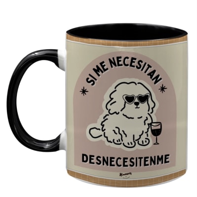 Tazón Si me necesitan - Desnecesitenme