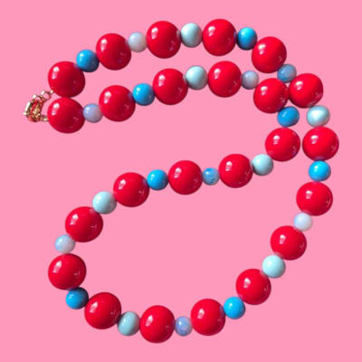 Collar Rojo/Celestes1