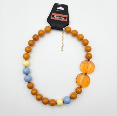 Maxi Collar Piedra Naranja1