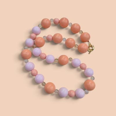 Choker Damasco/Rosa/Citrino1
