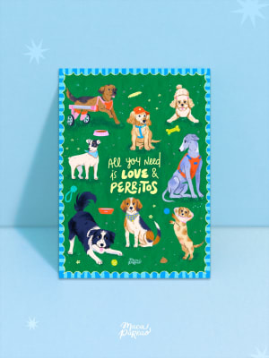 Print All you need is Perritos