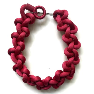 Collar FA! LOOP MAXI Cranberry