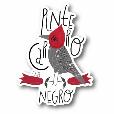 STICKER CARPINTERO NEGRO1
