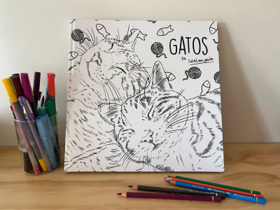 Libro Gatos por Cata Fuenzalida