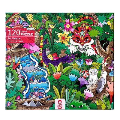 Puzzle 120 piezas Ser natural Cometa Ludo