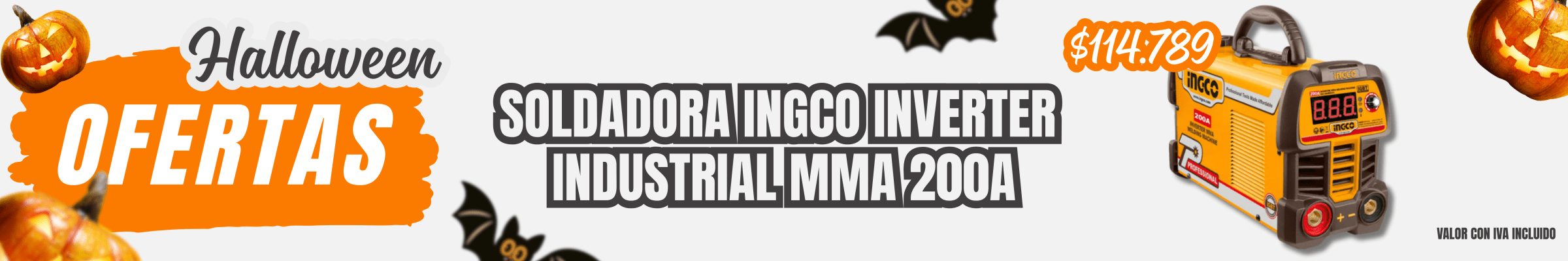 SOLDADORA INGCO INVERTER