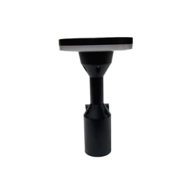 APLIQUE DECO FT MURO OVNI NEGRO 12W NEUTRO EXT