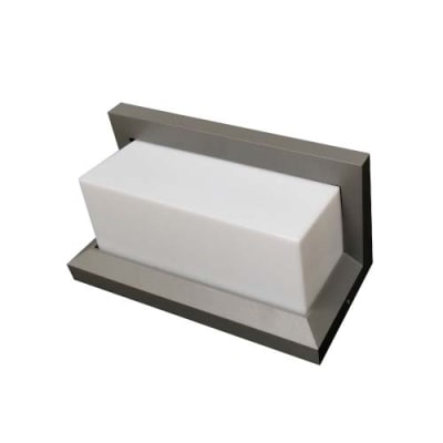 APLIQUE DECO FT MURO HORIZONTAL GRIS 10W NEUTRO EXT