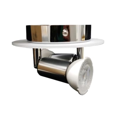 APLIQUE DECO FT BASE REDONDO S/P 2XGU10 BLANCO INT