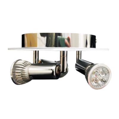 APLIQUE DECO FT BASE REDONDO S/P 3XGU10 BLANCO INT