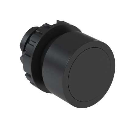 PULSADOR RASANTE NEGRO 1NA 22MM WEG