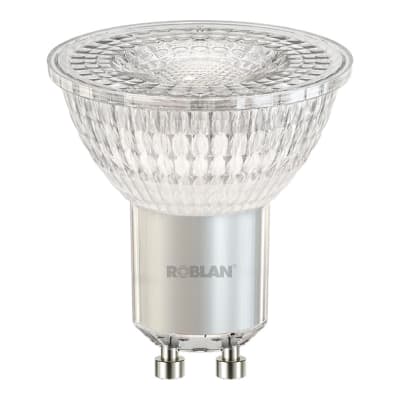 AMPOLLETA CALIDA GU10 4.3W TRANS ROBLAN