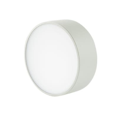 APLIQUE 6W CALIDO IP54 REDONDO PLATA ROBLAN