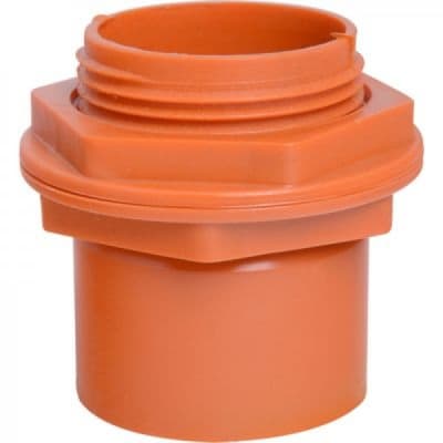 PVC  TERMINAL C/HILO 40MM ZM