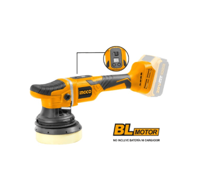 PULIDORA INGCO ROTO ORBITAL BL INALÁMBRICA 20V 150MM