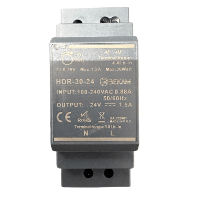 FUENTE DE ALIMENTACIÓN 1,3A  240VAC - 24V A RIEL DIN BK1