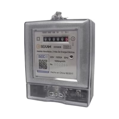 REMARCADOR MONOFASICO ELECTRÓNICO BEKAM 10(50)A