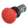 PARADA EMERGENCIA ROJA DESEN. C/GIRO H40MM 1NC ABB