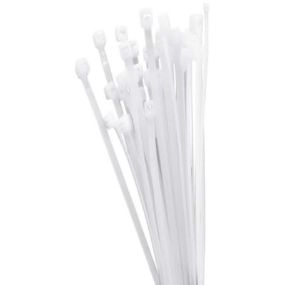 AMARRACABLE  370X4.8MM BLANCO 100UN BK1