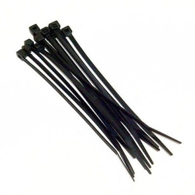 AMARRACABLE 200X4.8MM NEGRO 100UN BK1