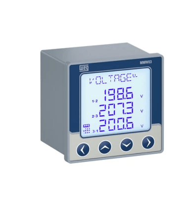 ANALIZADOR DE RED WEG CON MEMORIA 16MB MMW03-M22CH1