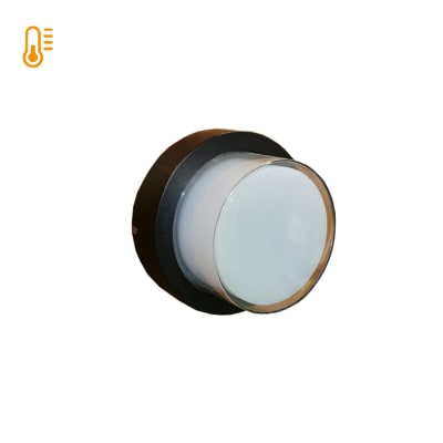 APLIQUE DECO FT MURO BUTTON 12W CALIDO EXT