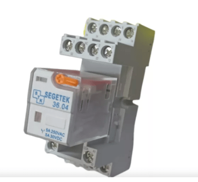 BASE RELE 14 PINES COLOR GRIS PE