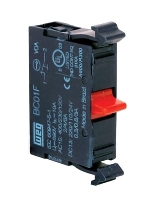 BLOQUE CONTACTO WEG NC BC01F-CSW