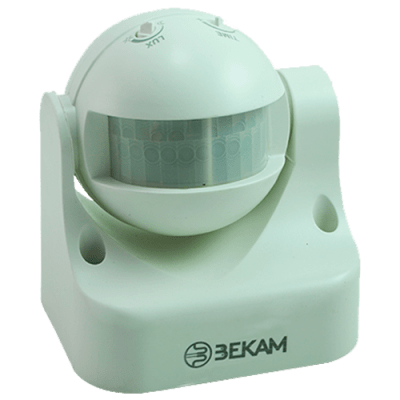 SENSOR DE MOVIMIENTO 180° 1200W BLANCO IP40