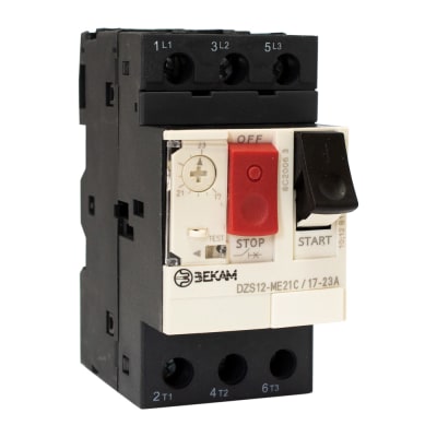 GUARDAMOTOR DZS12 17-25A BK