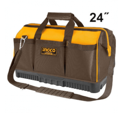 BOLSO INGCO PORTA HERRAMIENTAS INDUSTRIAL 18 BOLSILLOS 24in SS