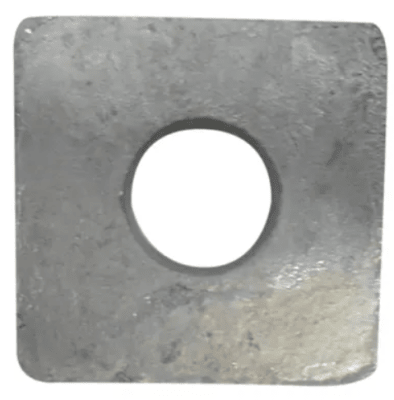 GOLILLA PLANA GALVANIZADA 100x100x5MM PARA PERNO 5/8