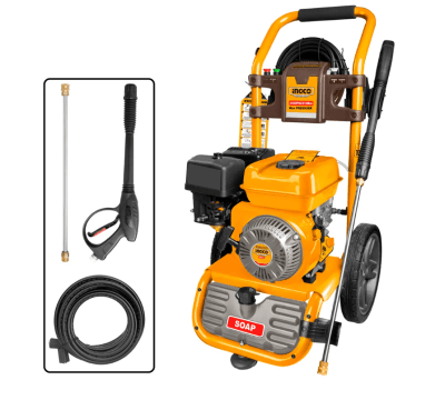 HIDROLAVADORA INGCO A GASOLINA INDUSTRIAL 6HP 214BAR