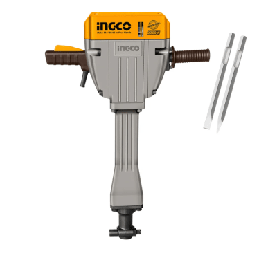 MARTILLO DEMOLEDOR ELECTRICO INDUSTRIAL INGCO 2200W 75J1