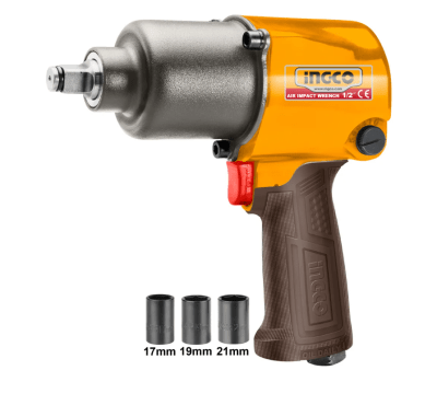 PISTOLA DE IMPACTO INGCO INDUSTRIAL NEUMATICA 1/2