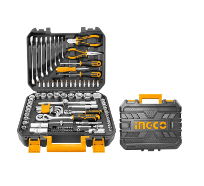 SET INGCO HERRAMIENTAS INDUSTRIAL 100PIEZAS