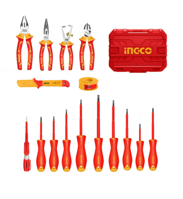 SET INGCO DE HERRAMIENTAS VDE INDUSTRIAL 16PIEZAS