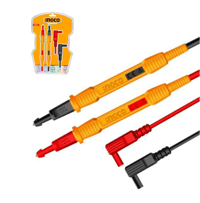 SET INGCO CABLES PARA MULTIMETRO/AMPERIMETRO 600V 80CM
