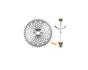 CUCHILLA INGCO PARA DESBROZADORA 40T 230MM 9in