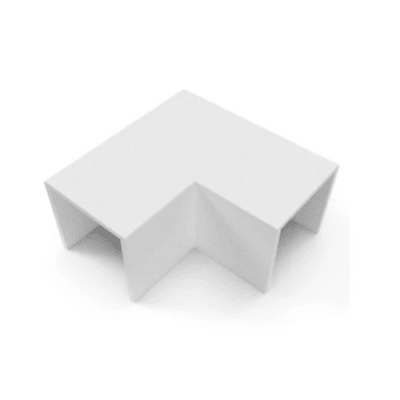 CANALETA MUTLUSAN  CURVA PLANA 20X10MM