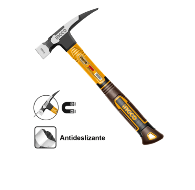 MARTILLO INGCO DE TECHO MAGNETICO MANGO FV 60GR