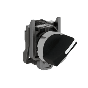 SELECTOR SELECTOR 2 POS. FIJA 22MM M/CORTA NA SCHNEIDER