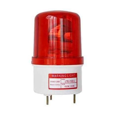 BALIZA DESTELLO ROJO 220V PE