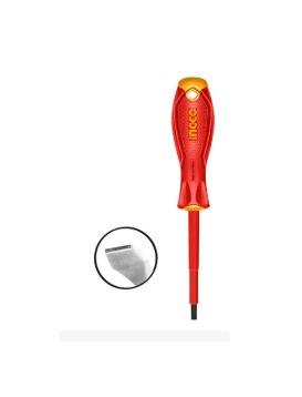 DESTORNILLADOR INGCO INDUSTRIAL AISLADO 1000V VDE P/PLANA SL6.5X150MM1