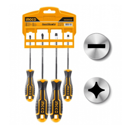 SET INGCO DESTORNILLADOR PH/SL 4PZ
