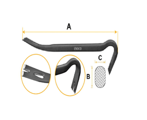 DIABLITO INGCO INDUSTRIAL 600MM 24in