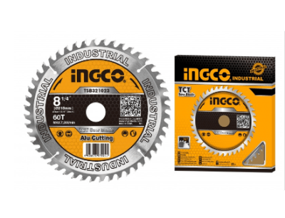 DISCO SIERRA INGCO CIRCULAR INDUSTRIAL ALUMINIO 60T 210MM 8 1/4in1