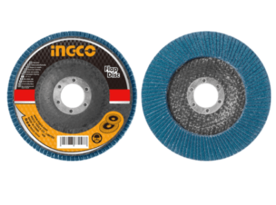 DISCO TRASLAPADO INGCO ZIRCONIO P40 41/2in 115MX22MM