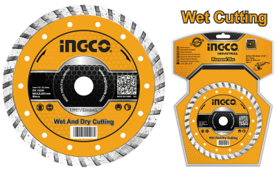DISCO DIAMANTADO INGCO TURBO ULTRAFINO 115X0.8X22MM 4 1/2in1