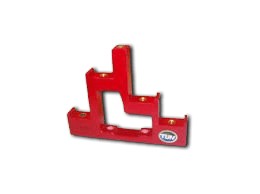SOPORTE ESCALERA 4 POLOS P/BARRA 5X25MM PE1